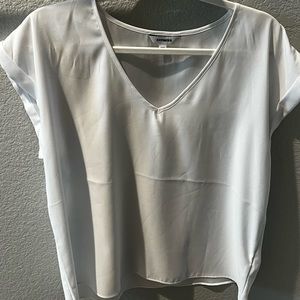 Express White Gramercy Tee